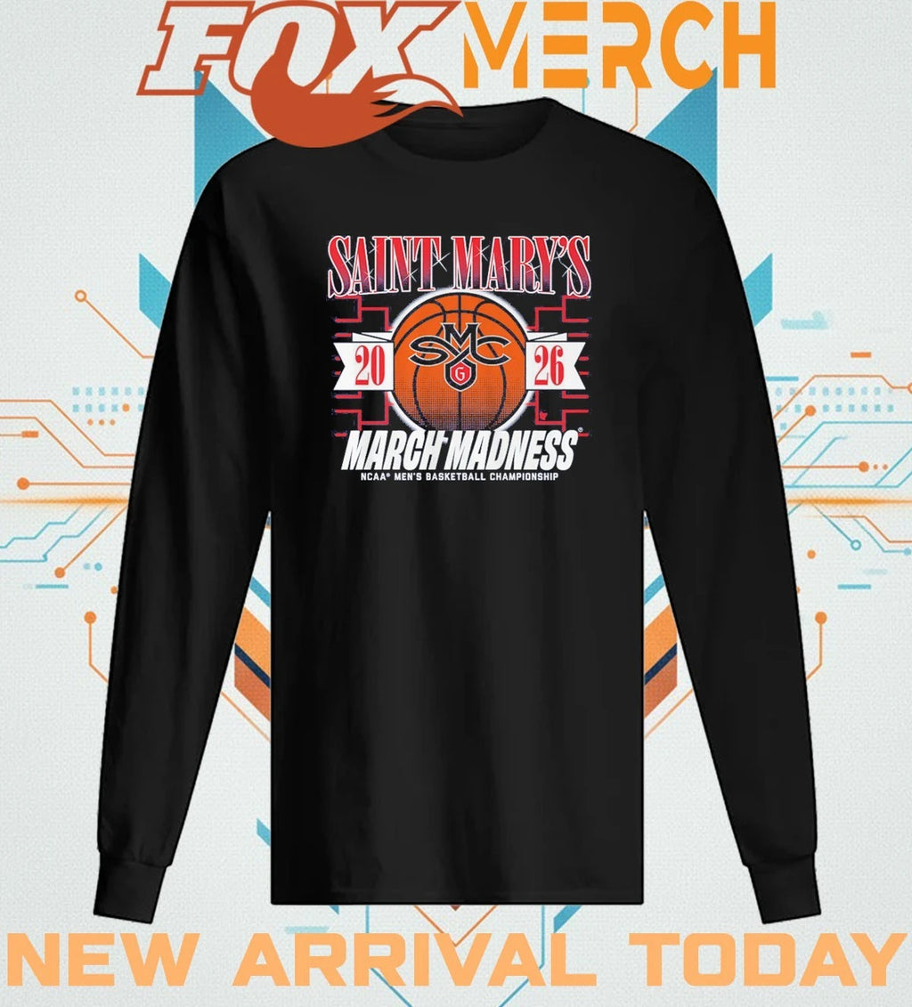 Saint Mary’s Gaels Men’s Basketball 2026 March Madness t-shirt