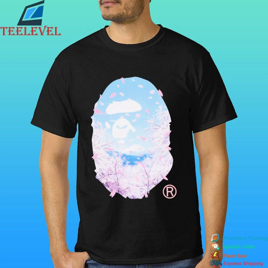 Sakura Photo Ape Head Mini Shirt