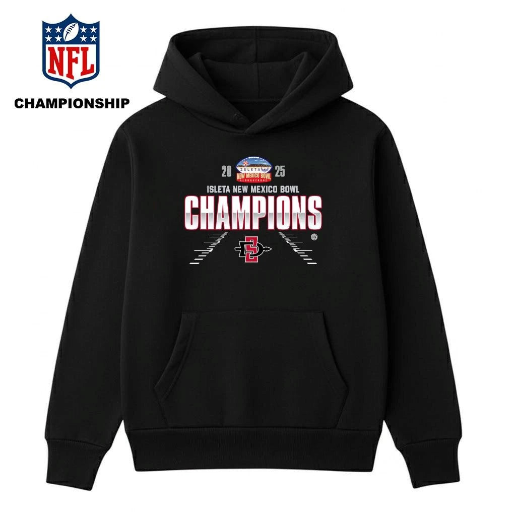 San Diego State Aztecs 2025 Isleta New Mexico Bowl Champions Shirt