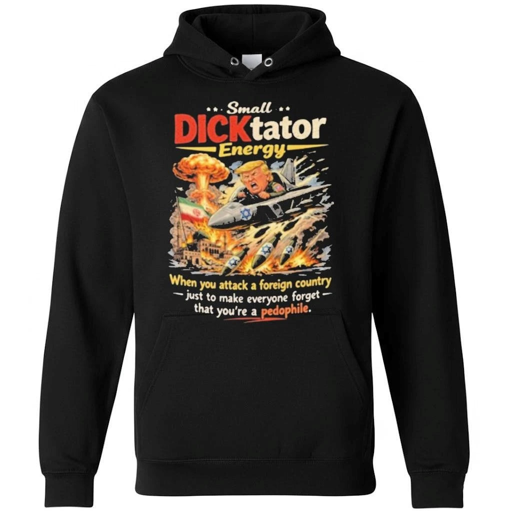 Satirical Dictator Energy Graphic Shirt