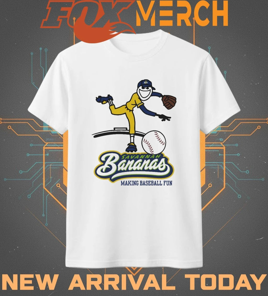Savannah Bananas making baseball fun t-shirt