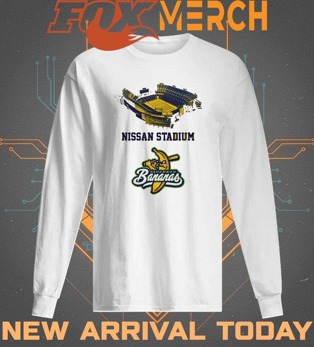 Savannah Bananas x Tennessee Titans 2026 Nissan Stadium t-shirt
