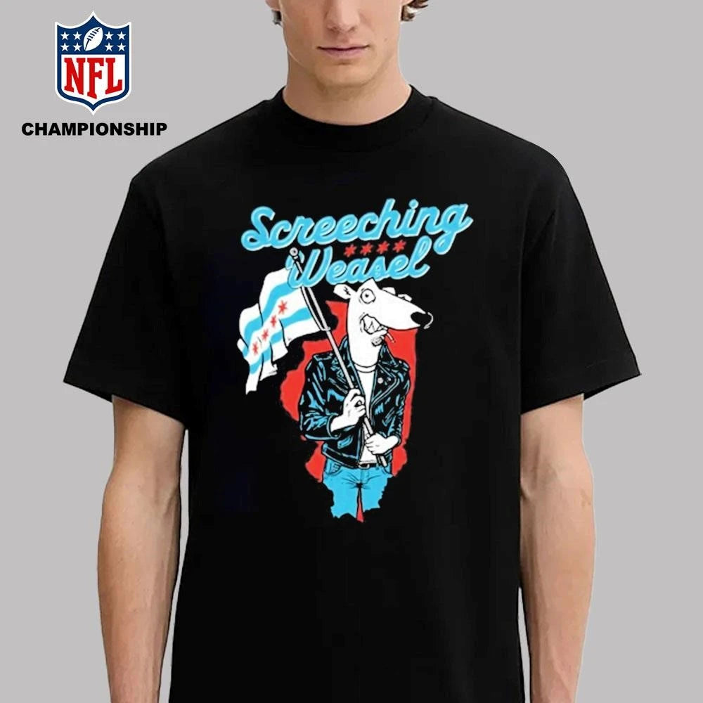 Screeching Weasel Chicago Weasel Shirt