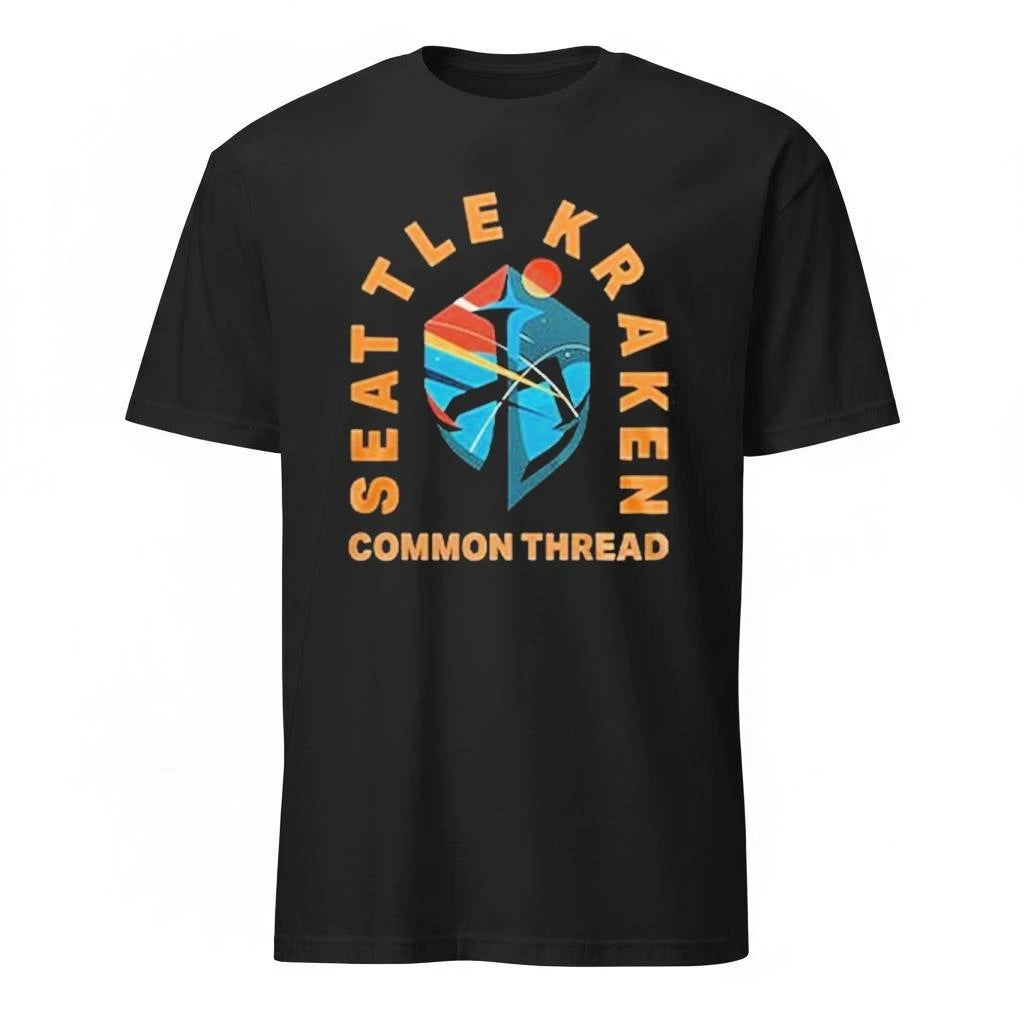 Seattle Kraken Black Hockey History Night 2026 Common Thread Shirt