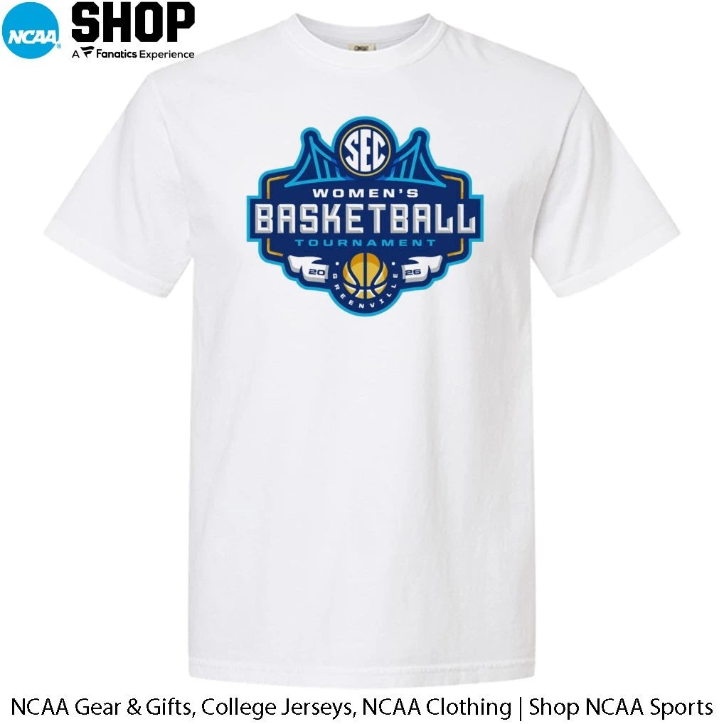 SEC Southeastern Conference Women’s Basketball Tournament 2026 Greenville Logo T-Shirt