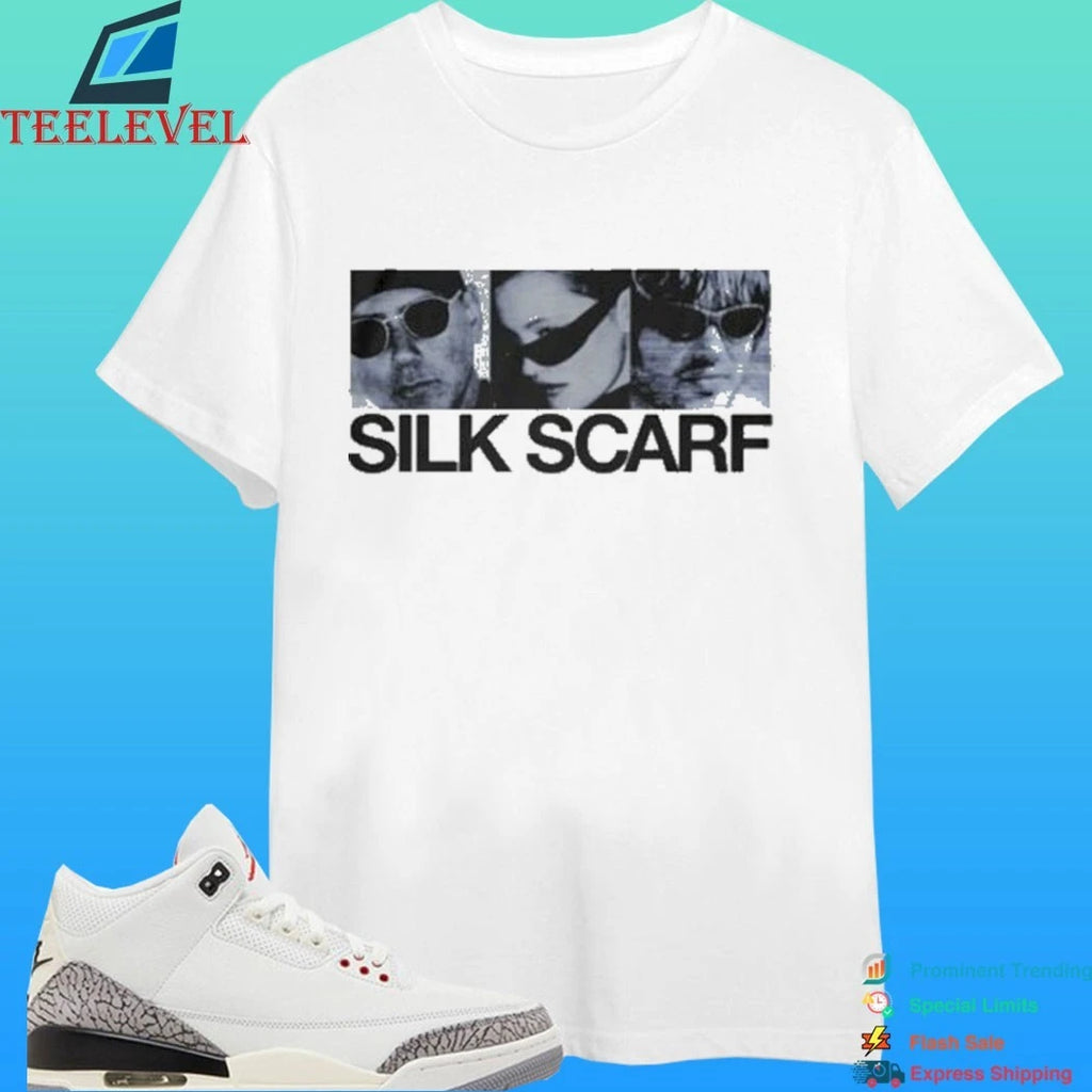 Secret City Records Silk Scarf Shirt
