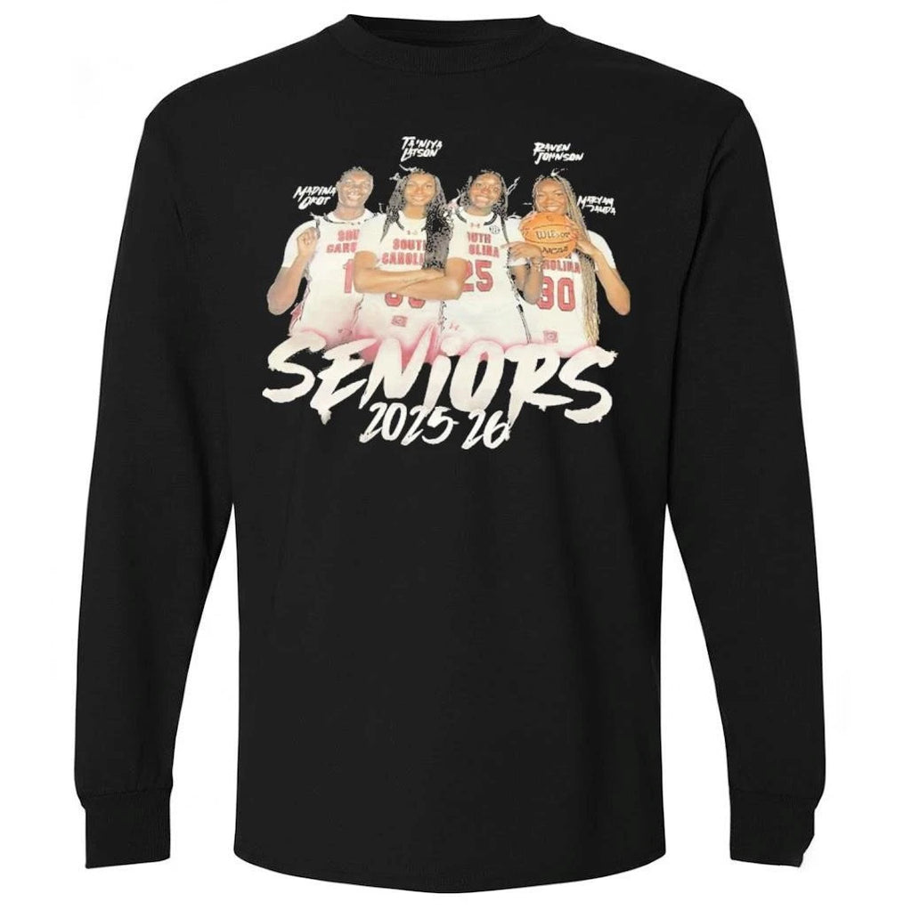 Seniors 2025-2026 South Carolina Women’s Basketball Shirt