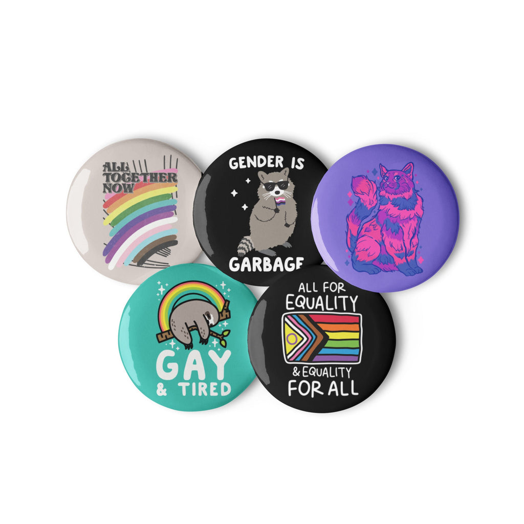 LGBTQ+ Friendly Set of Pins