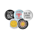 Women's Rights, Progressive Set of Pins