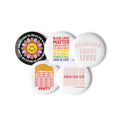 Progressive Political Statements Set of Pins