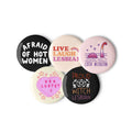 Lesbian LGBTQ+ Pride Set of Pins
