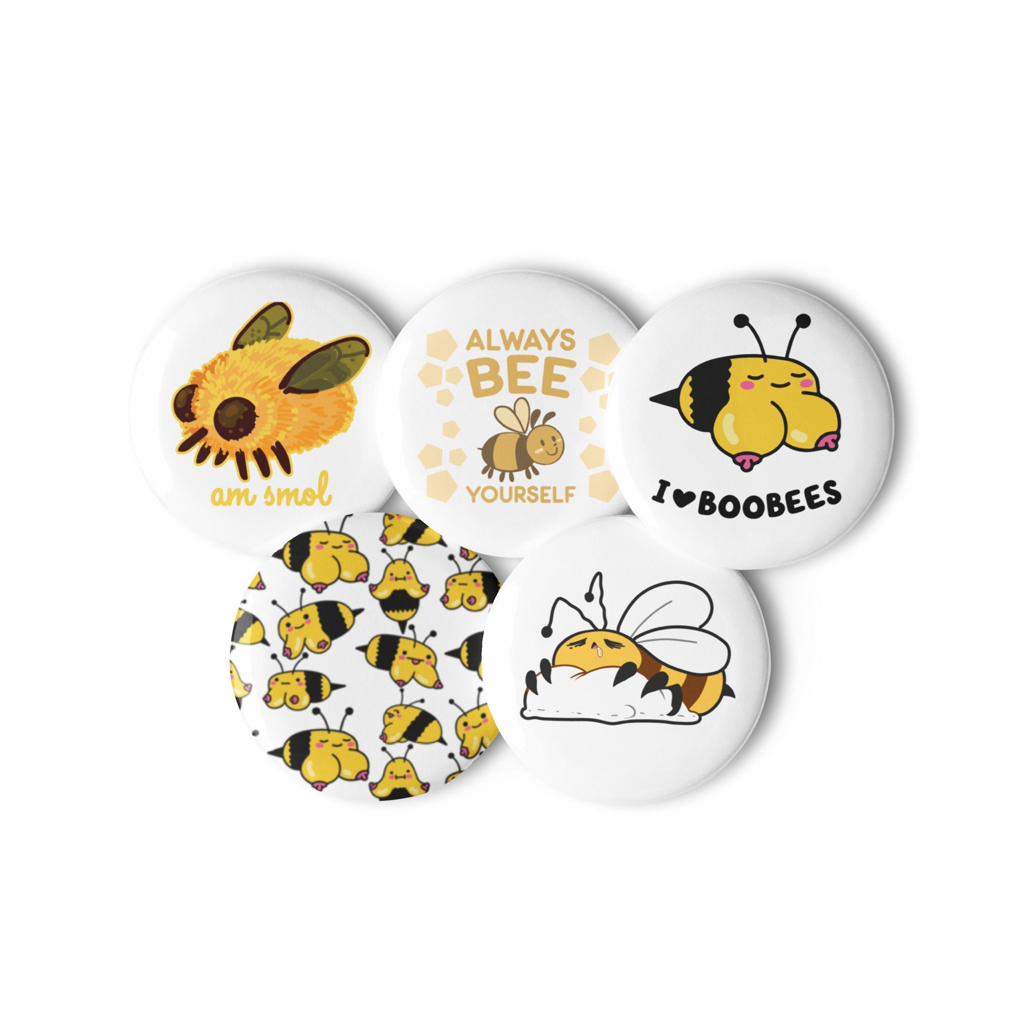 Save the Boobees Set of Pins