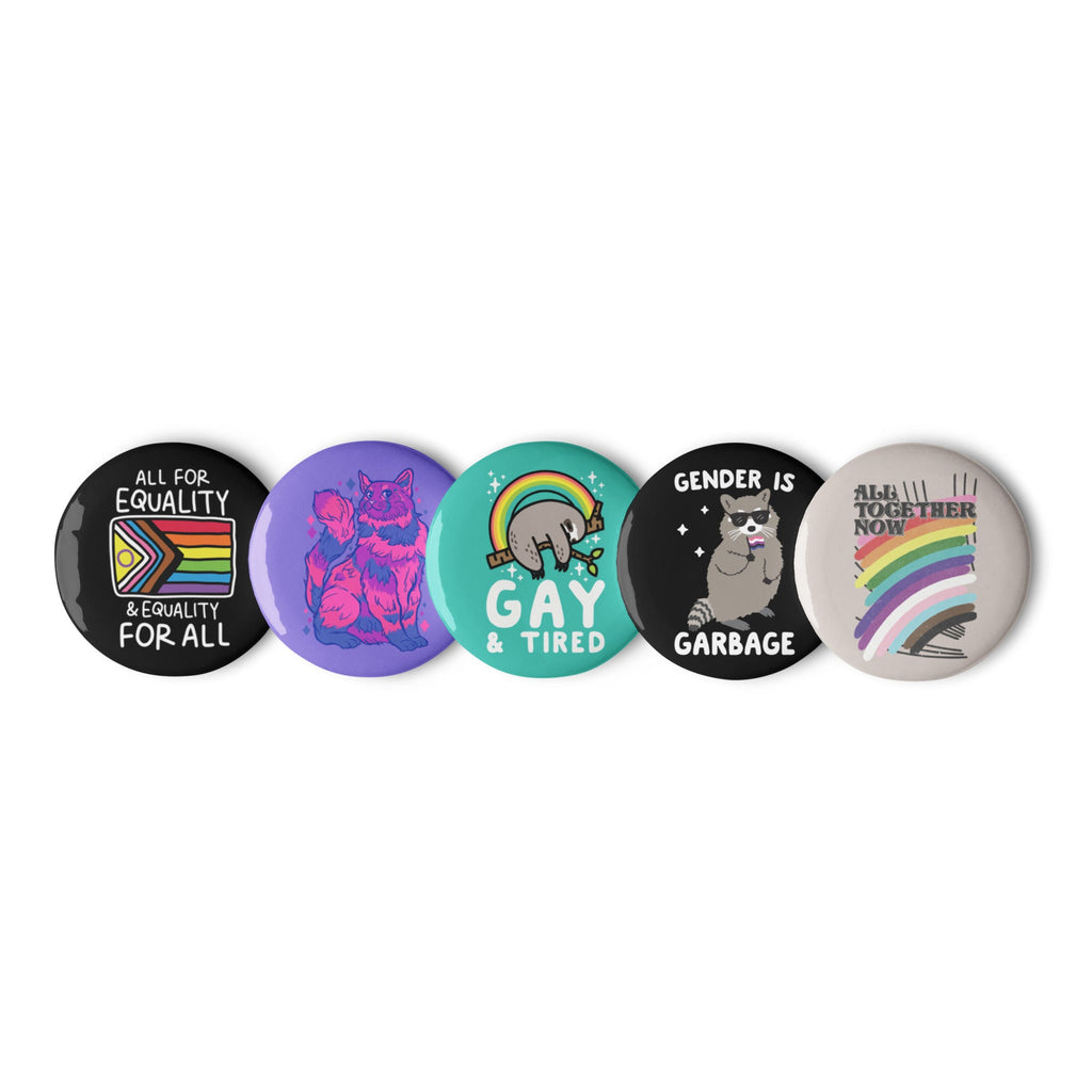 LGBTQ+ Friendly Set of Pins