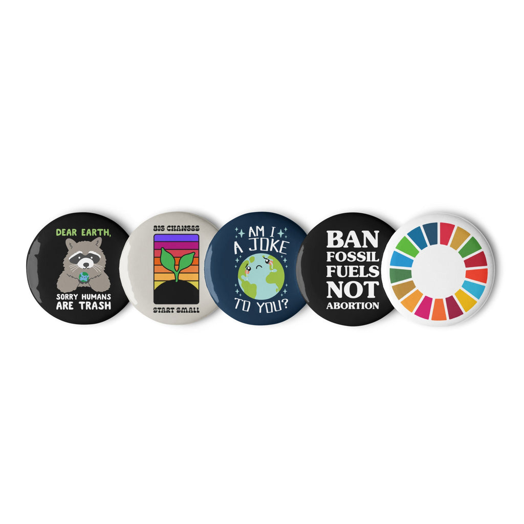 Sustainable Future for Mother Earth Set of Pins