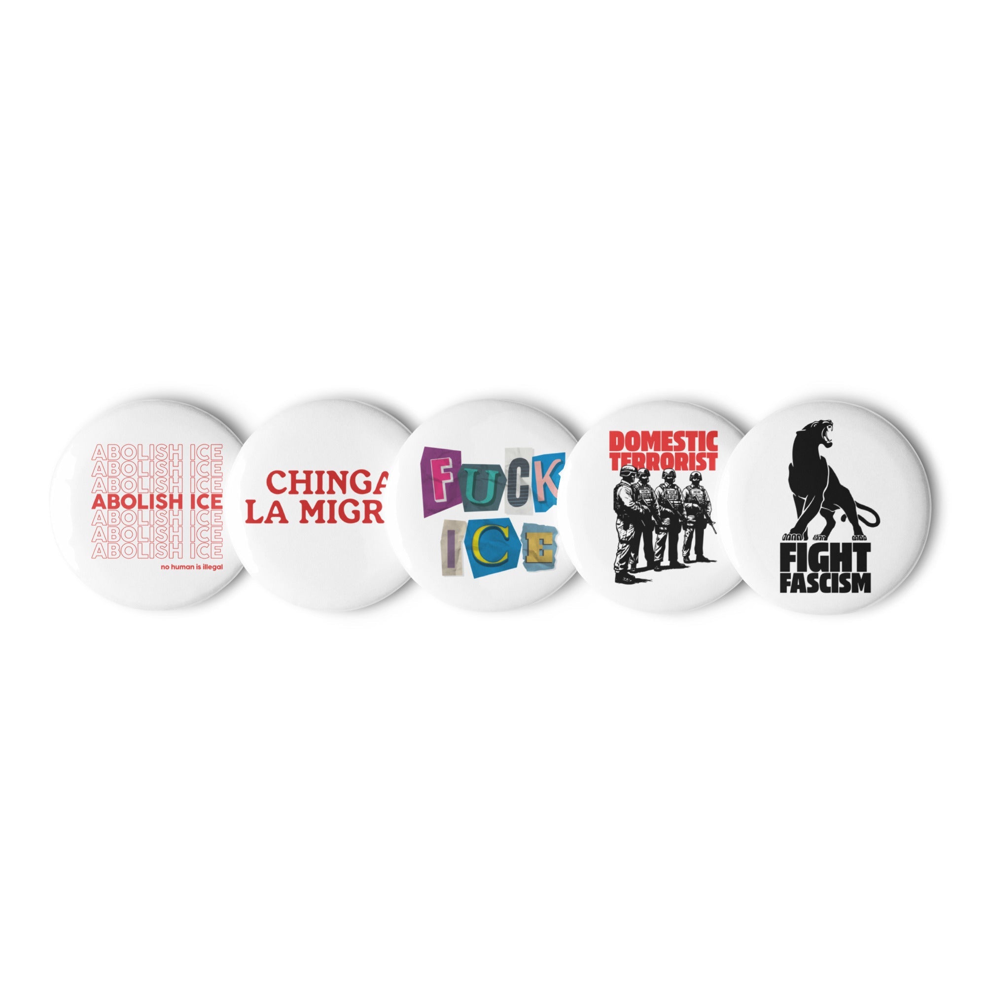 Abolish ICE Set of Pins