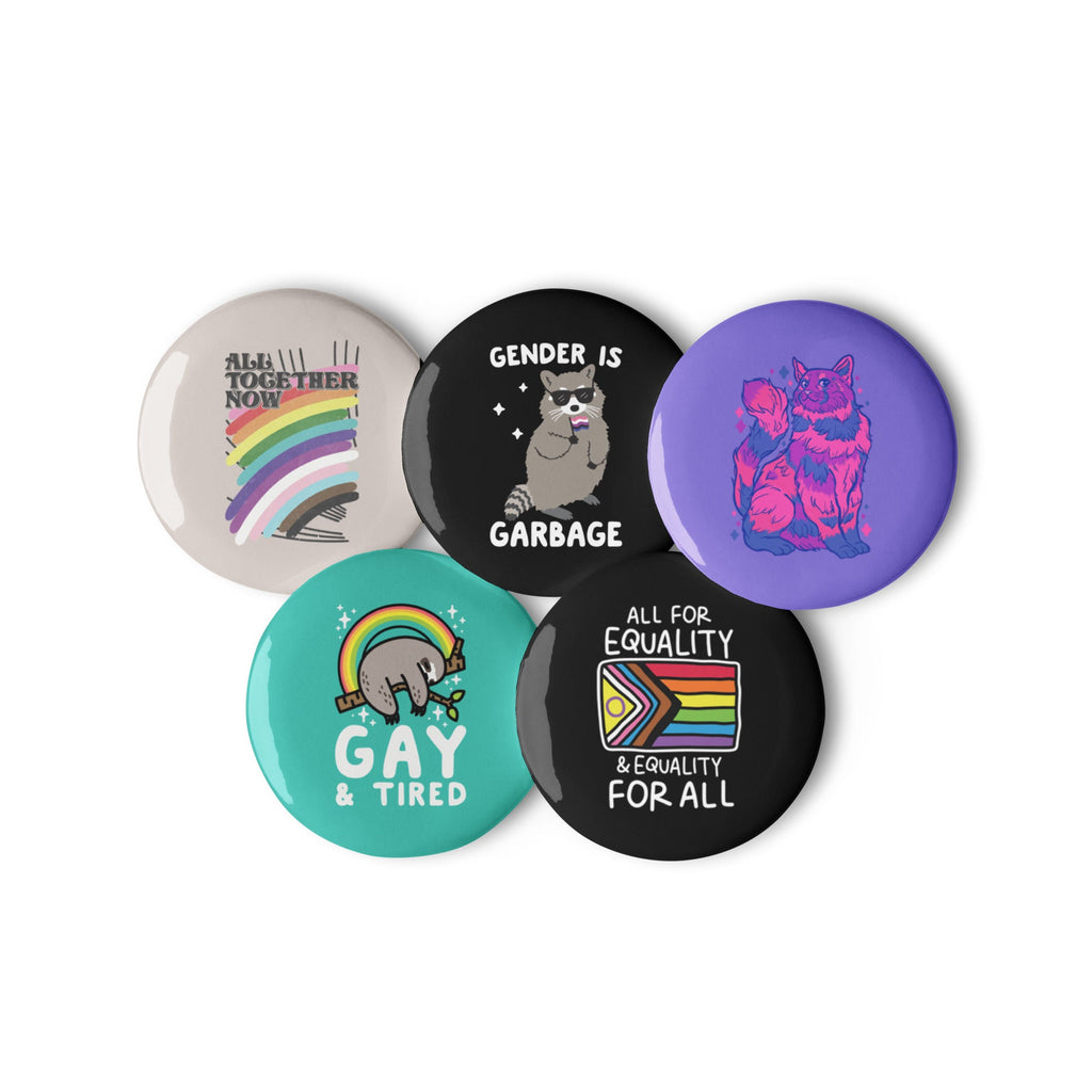 LGBTQ+ Friendly Set of Pins