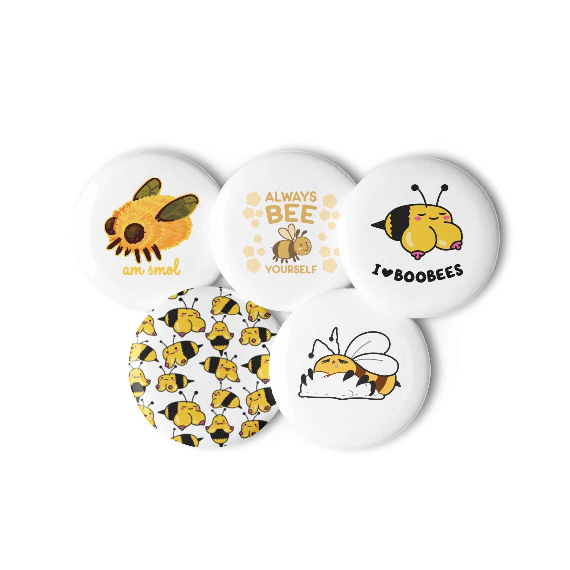 Save the Boobees Set of Pins