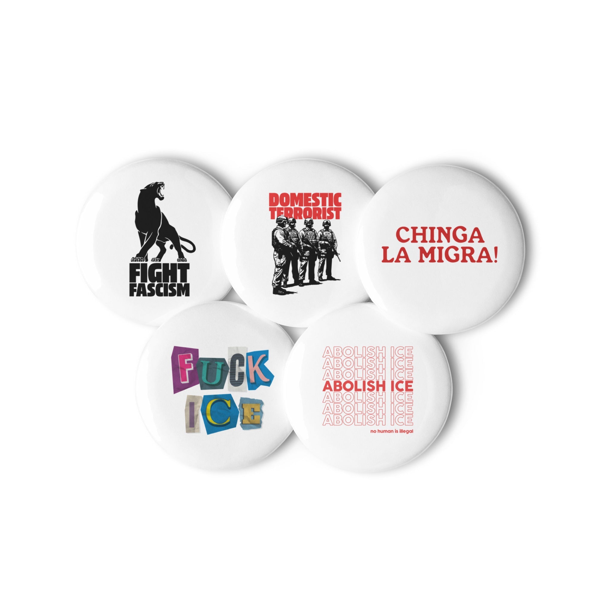 Abolish ICE Set of Pins