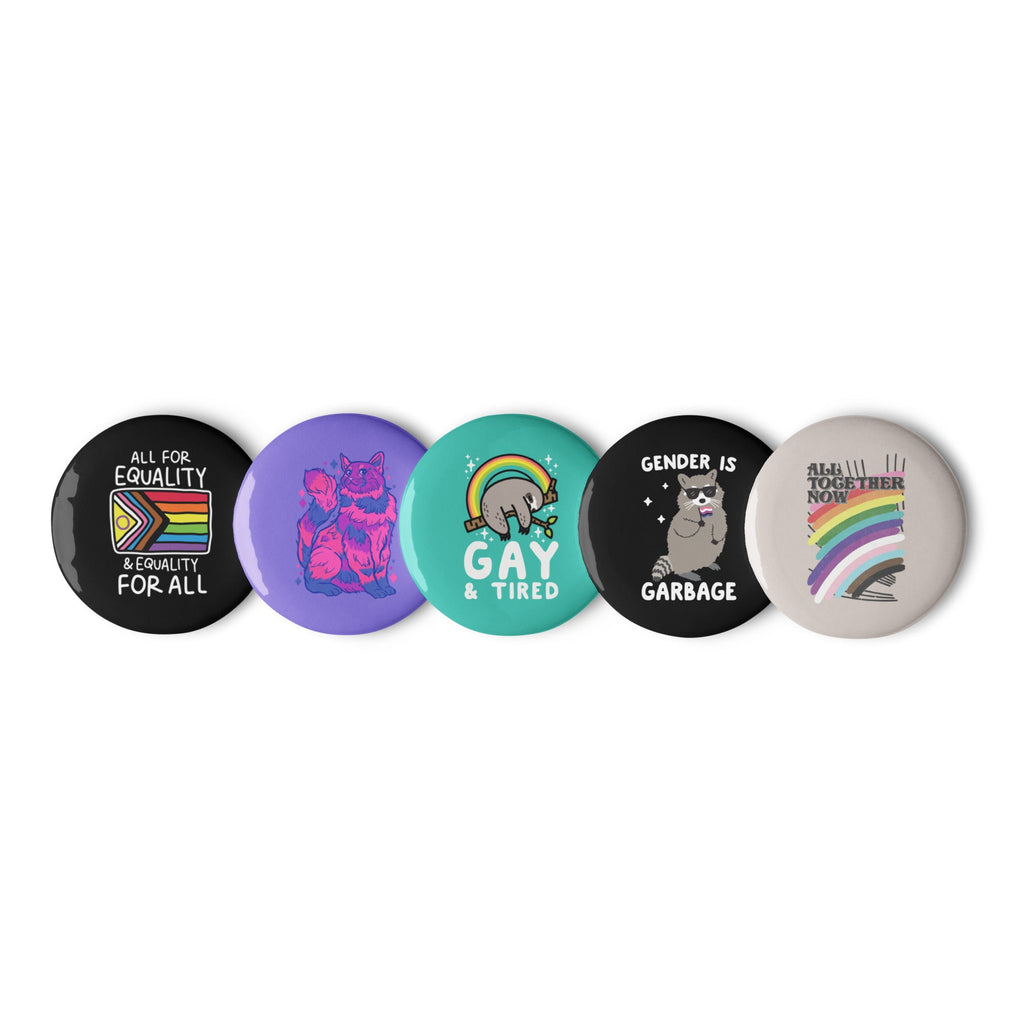 LGBTQ+ Friendly Set of Pins
