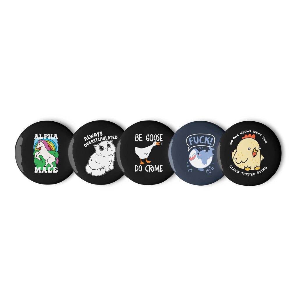 Cutesy Misc. Animals Set of Pins
