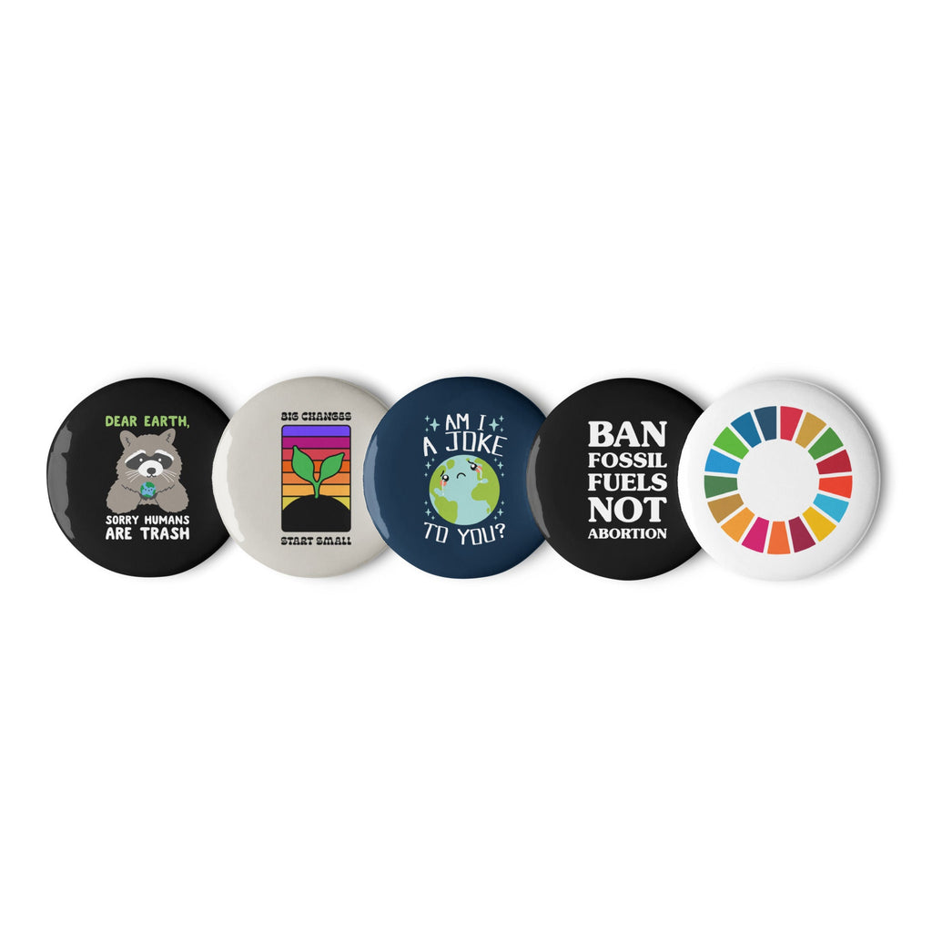 Sustainable Future for Mother Earth Set of Pins