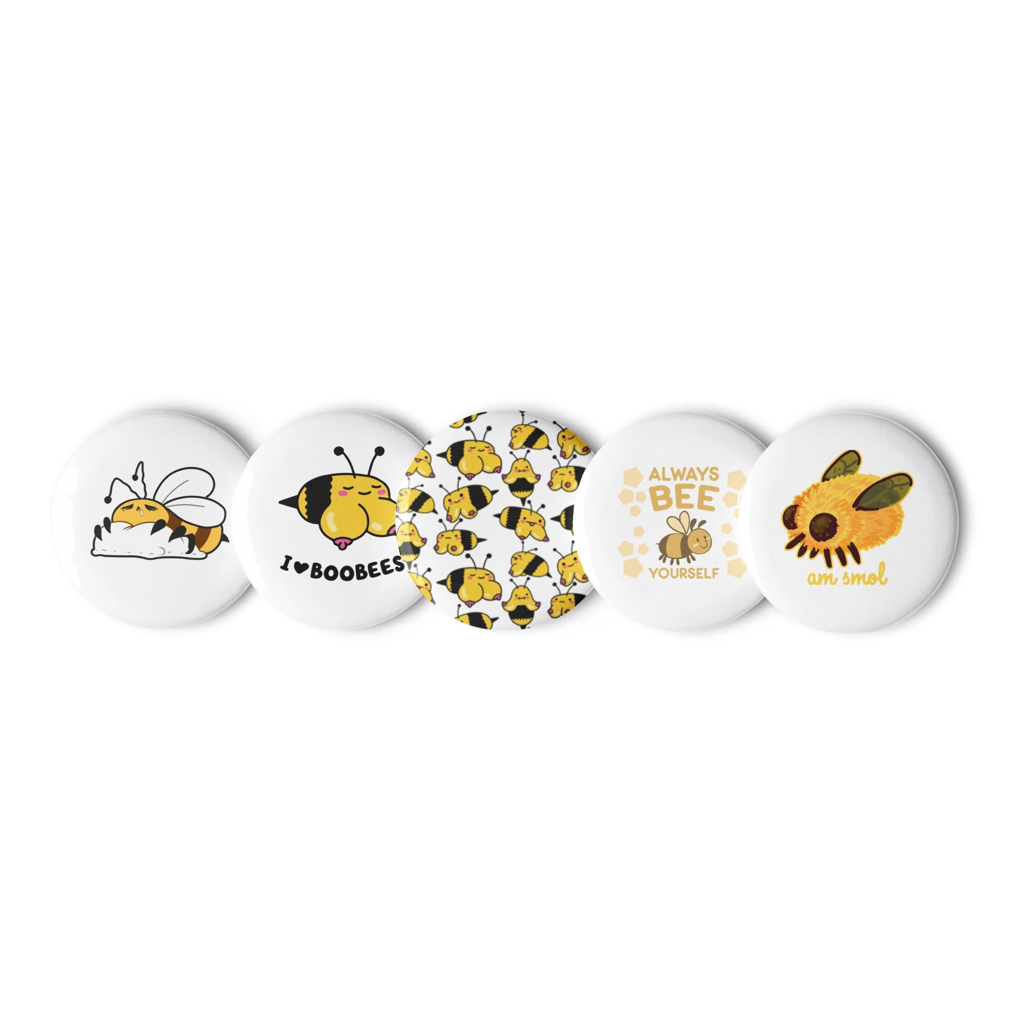 Save the Boobees Set of Pins