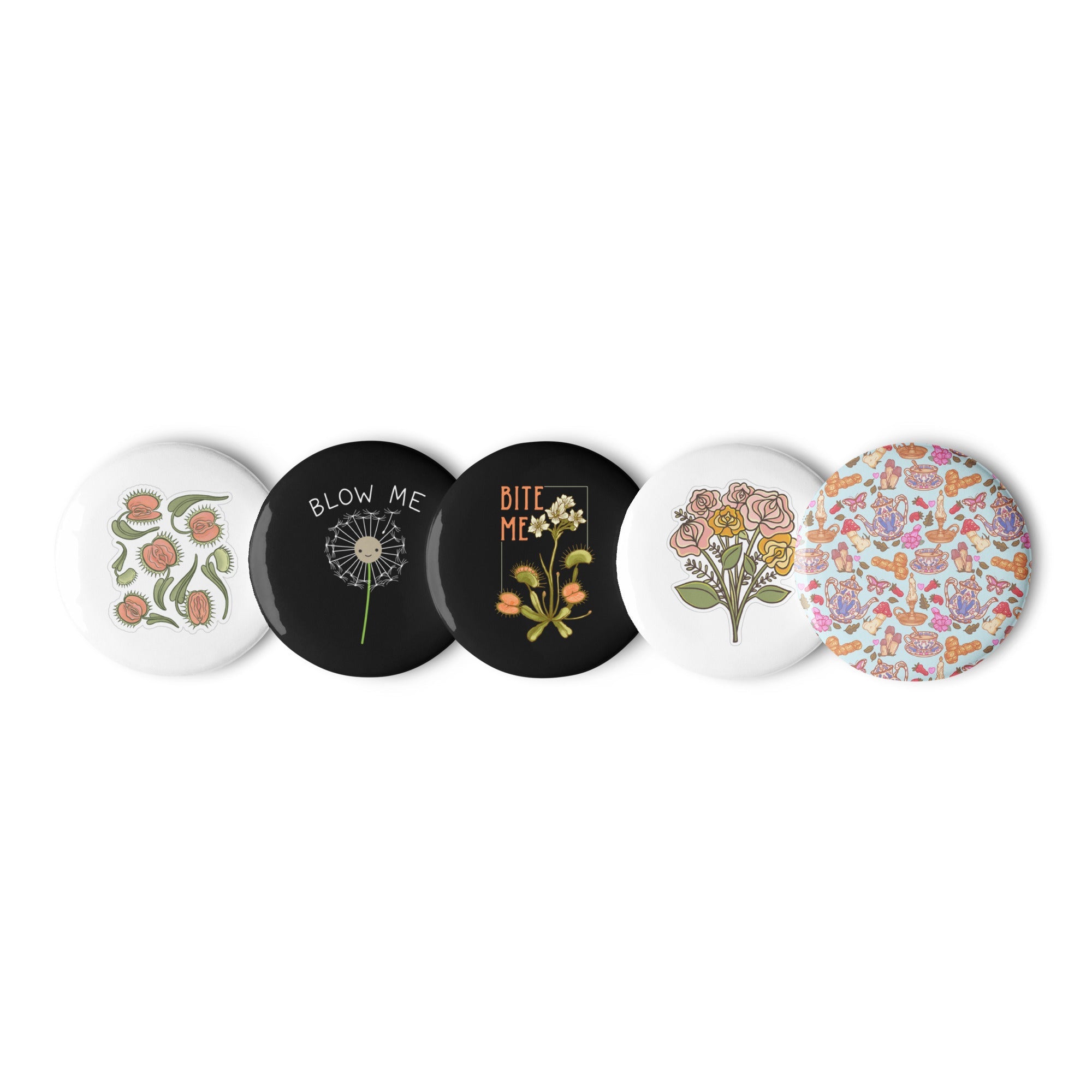 Vulva Funny NSFW Set of Pins