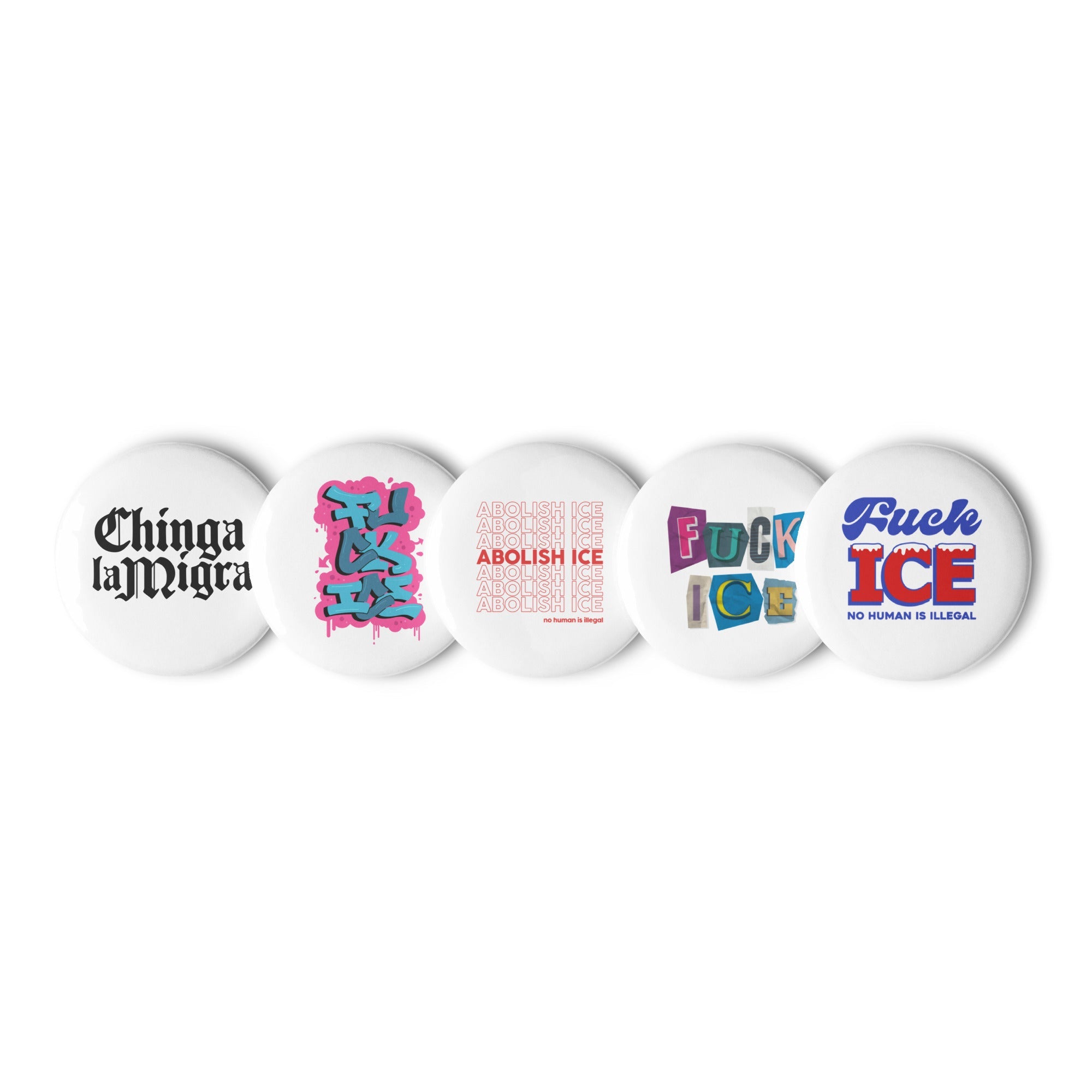 Fuck ICE Set of Pins