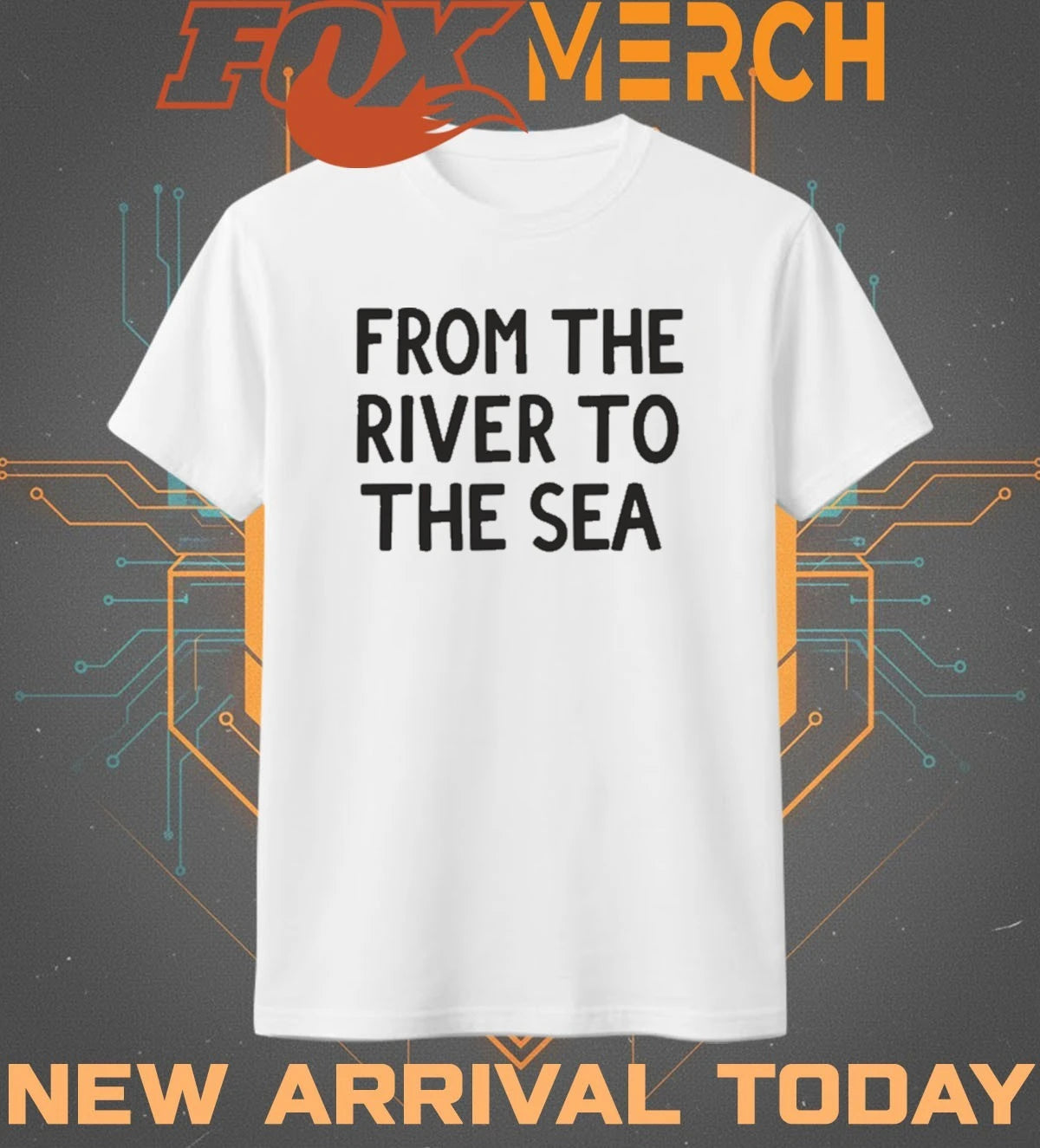 Shaa Allah from the river to the sea t-shirt