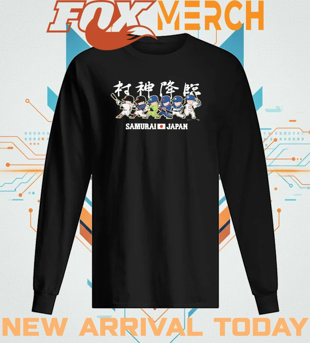 Shawn spradling shohei ohtani samurai japan t-shirt