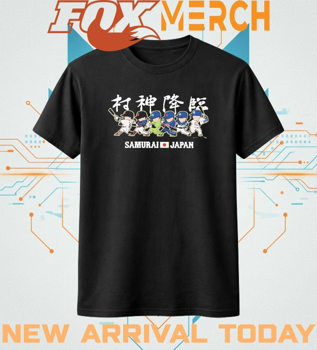 Shawn spradling shohei ohtani samurai japan t-shirt