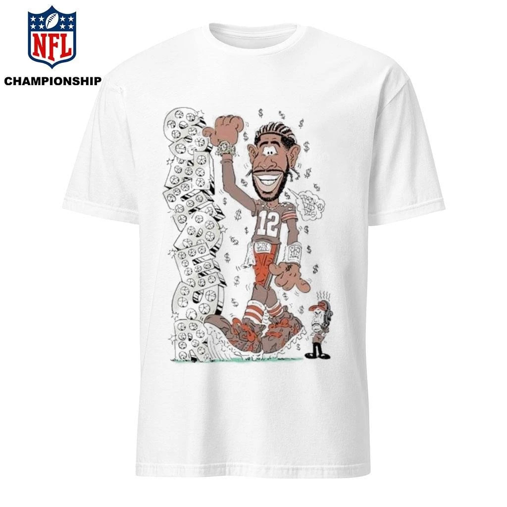 Shedeur Sanders Cleveland Browns Freak Did Dis Caricature Shirt