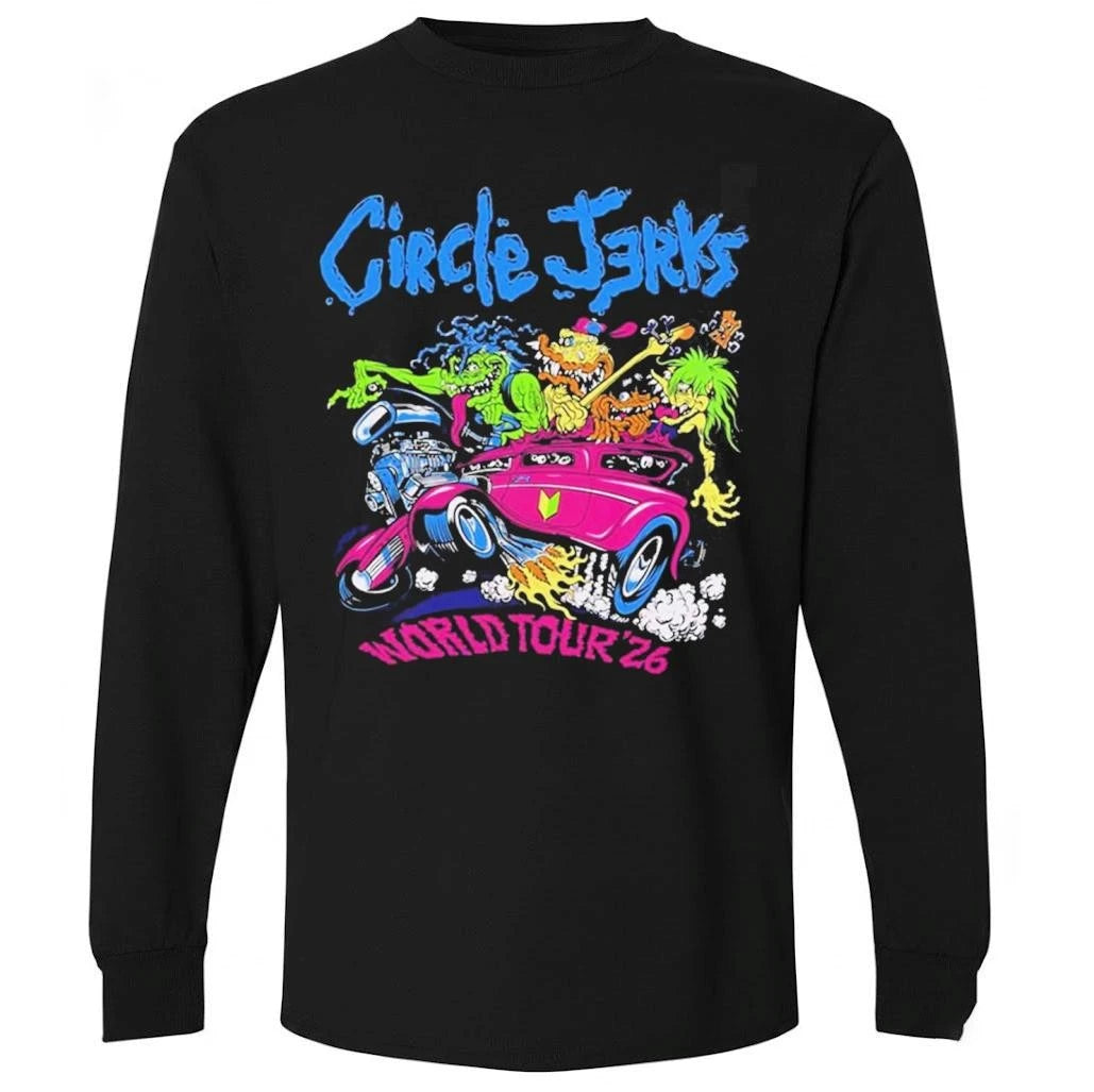 Shirt Circle Jerks Pizz Hot Rod 2026 World To Shirt