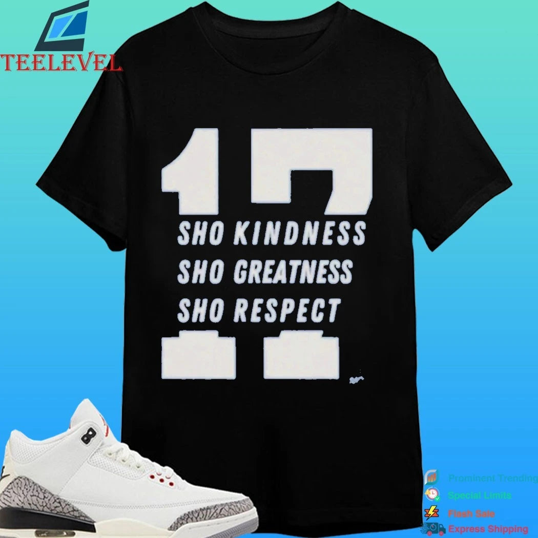 Shohei Ohtani 17 Dodgers Sho Kindness Greatness Shirt
