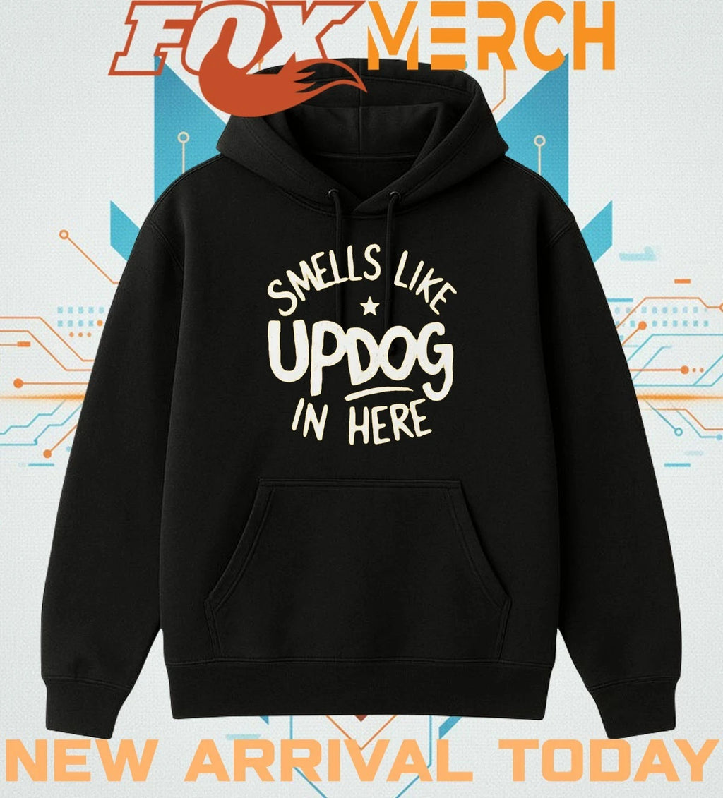 Shrinking Jimmy smells like updog in here t-shirt