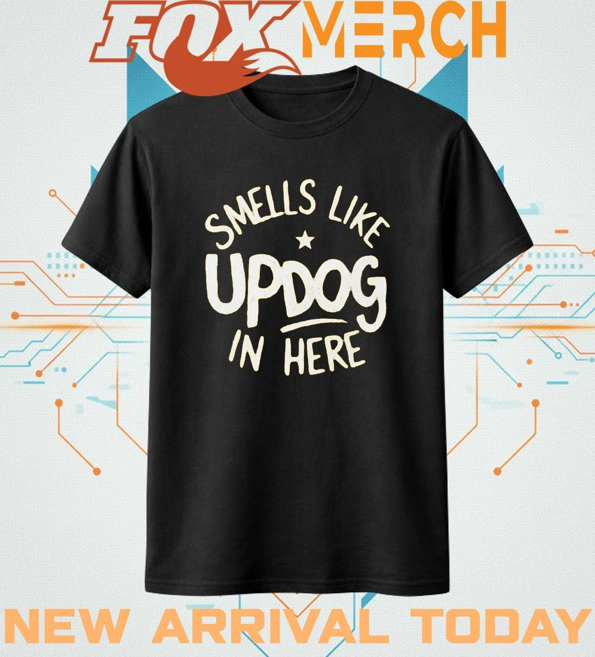 Shrinking Jimmy smells like updog in here t-shirt