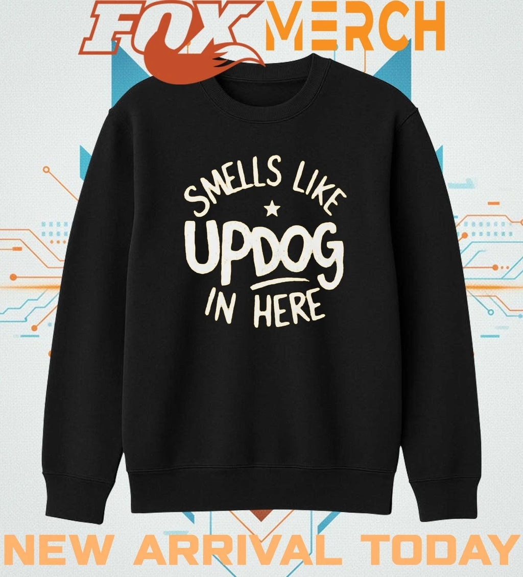 Shrinking Jimmy smells like updog in here t-shirt