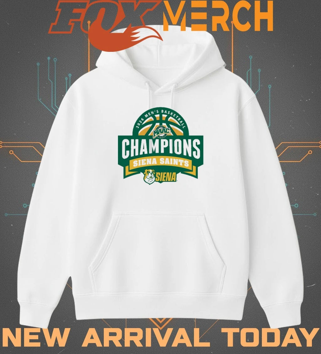 Siena University – 2026 Men’s Basketball Champions t-shirt