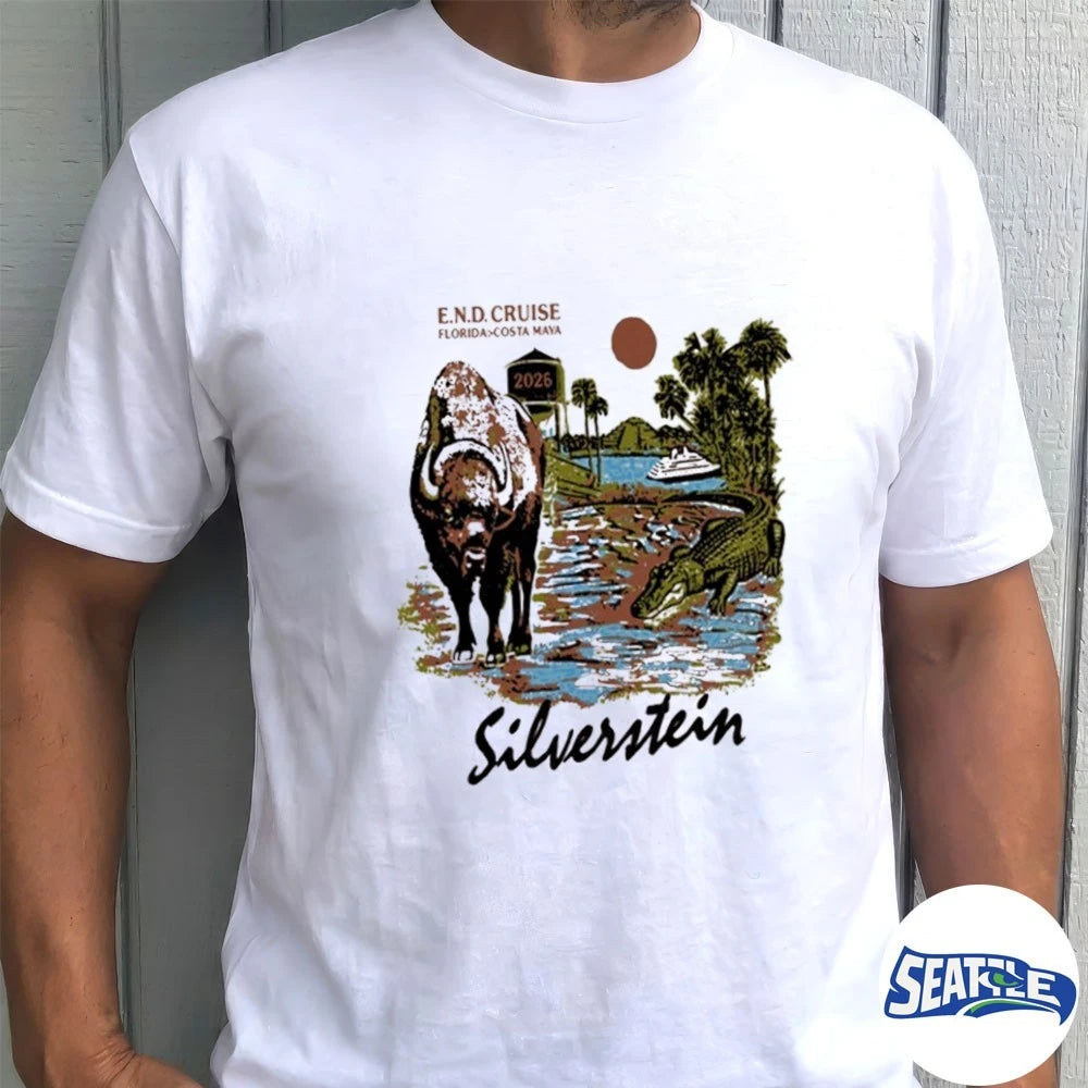 Silverstein Buffalo Souvenir End Cruise Florida Costa Maya shirt