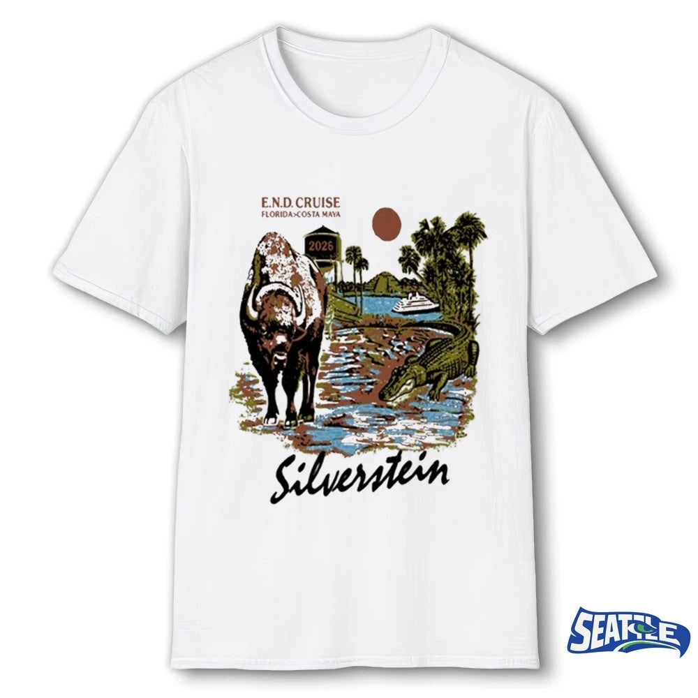 Silverstein Buffalo Souvenir End Cruise Florida Costa Maya shirt
