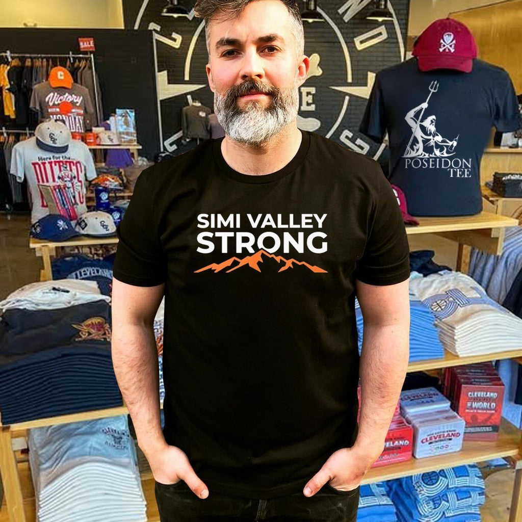 Simi Valley Strong Community Pride Mountain T-shirt