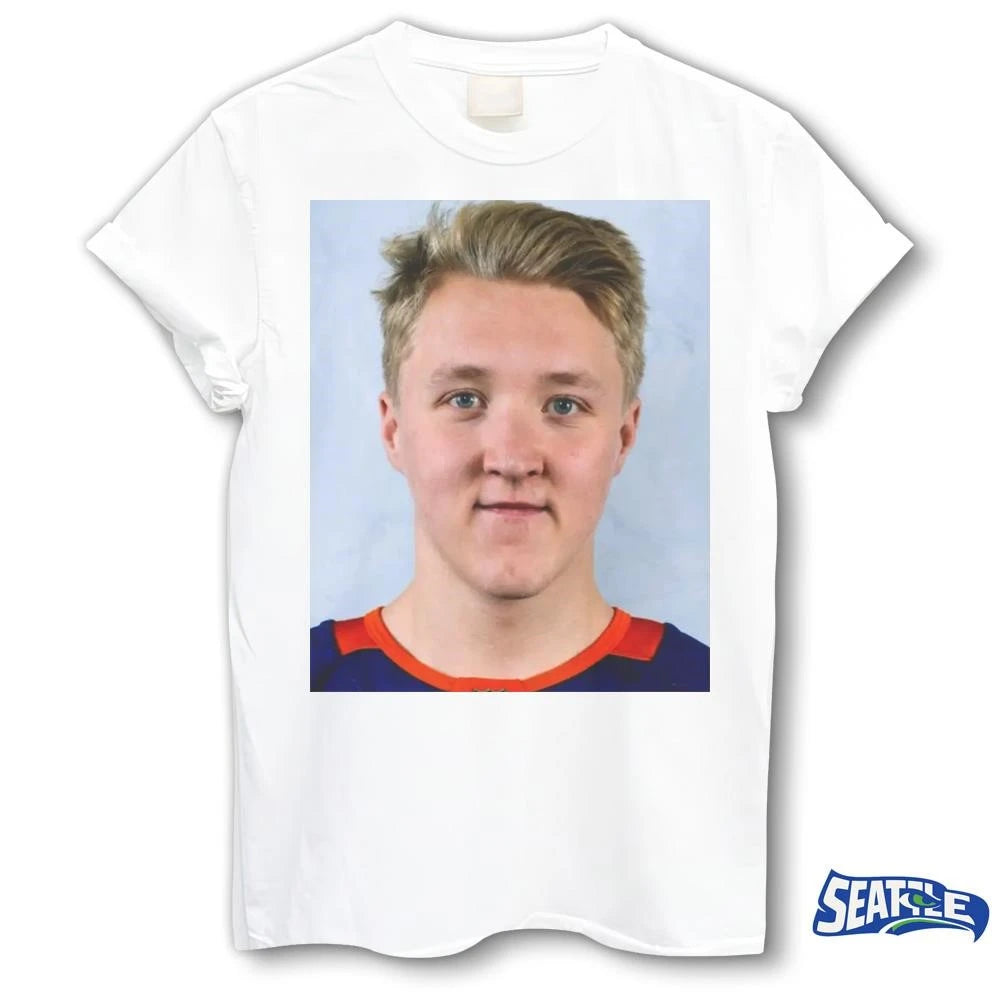 Simon Holmstrom Profile New York Islanders Hockey shirt