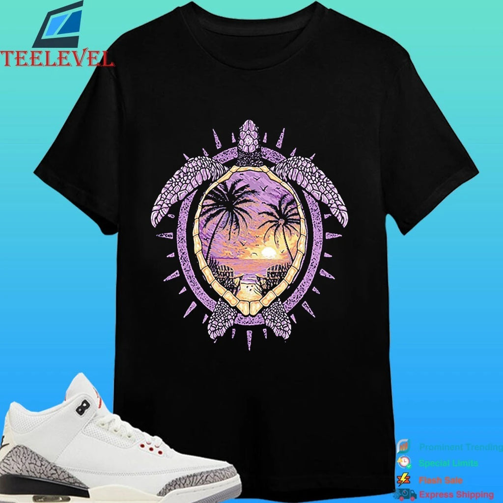 Simply Southern Sunset Turtle Shirt