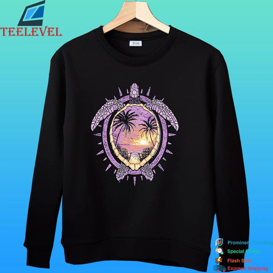 Simply Southern Sunset Turtle Shirt