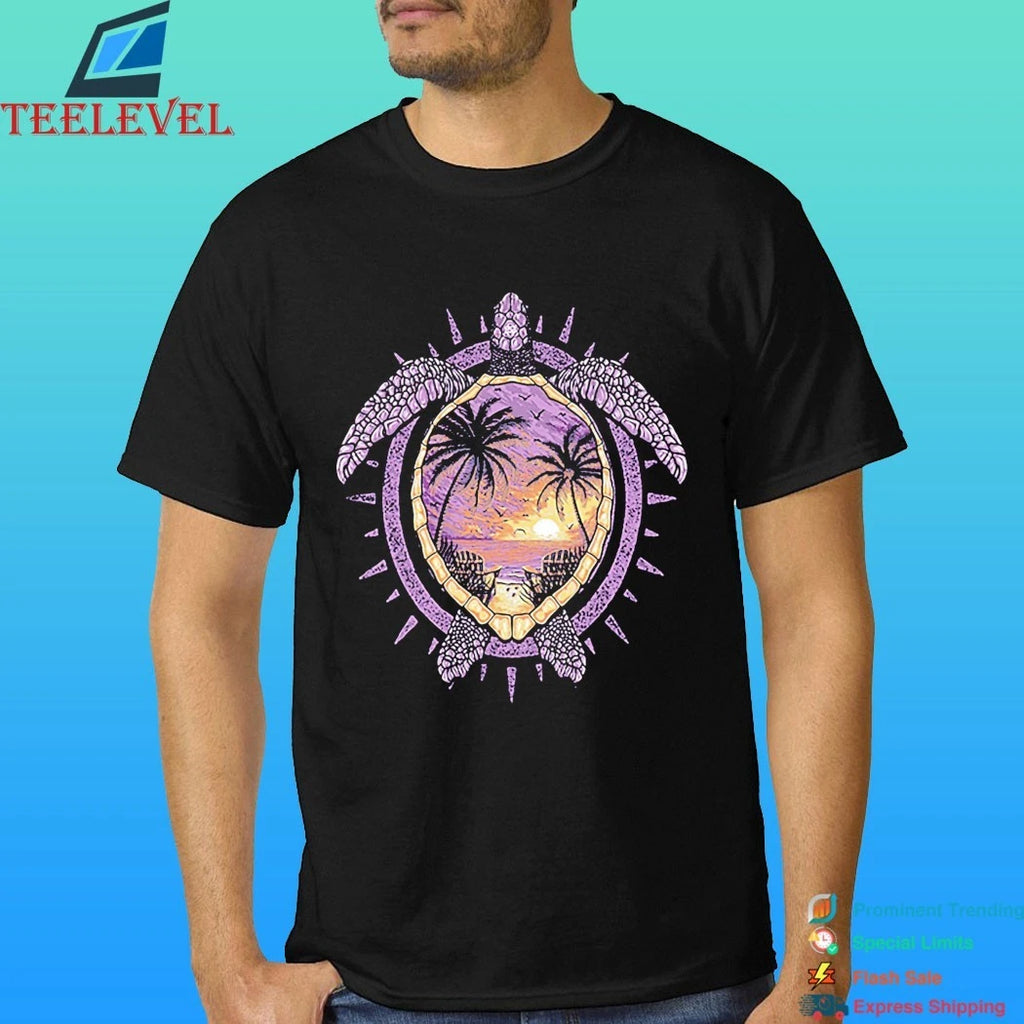 Simply Southern Sunset Turtle Shirt