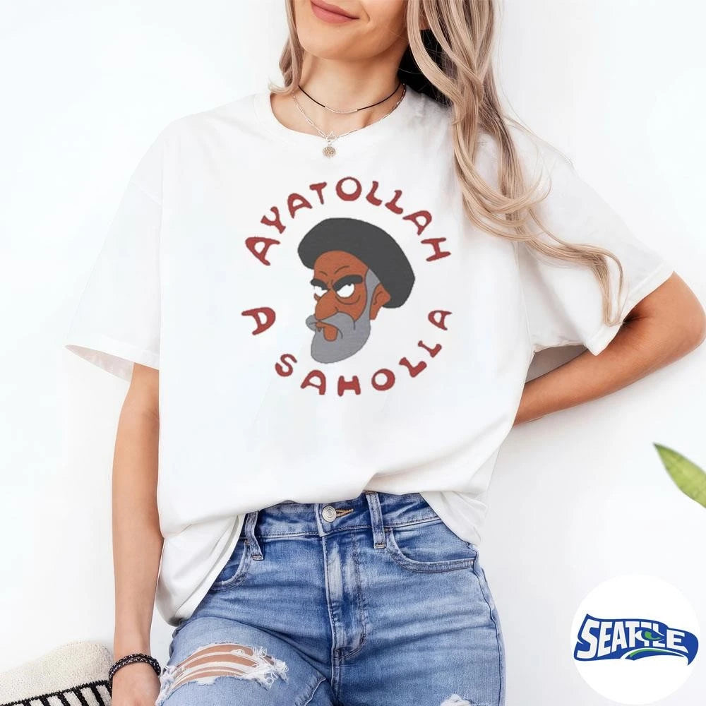 Simpsons Ayatollah Deep Cut Retro Cartoon Reference shirt