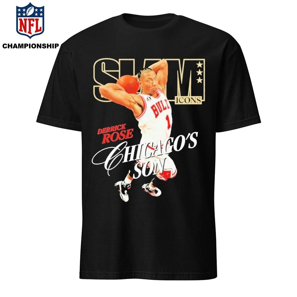 Slam Icons Legend Derrick Rose Bulls Chicago’s Son 2026 Shirt