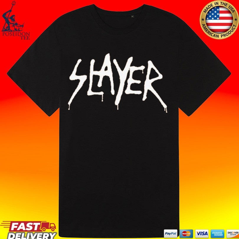 Slayer Spray Paint Logo T-shirt