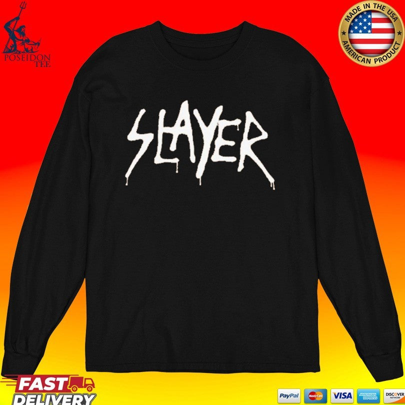 Slayer Spray Paint Logo T-shirt