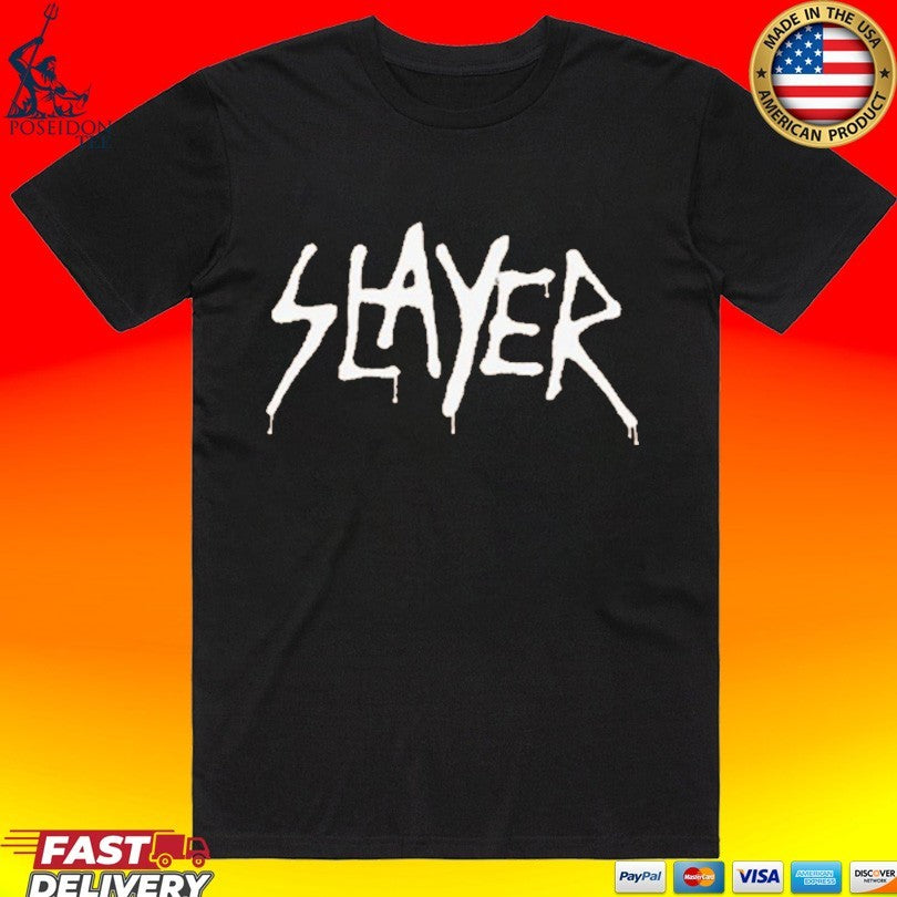 Slayer Spray Paint Logo T-shirt